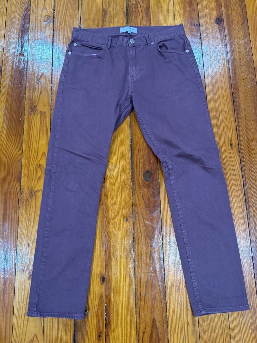 Bullhead Skinny Jeans Plum Purple Mauve Men's Size 30